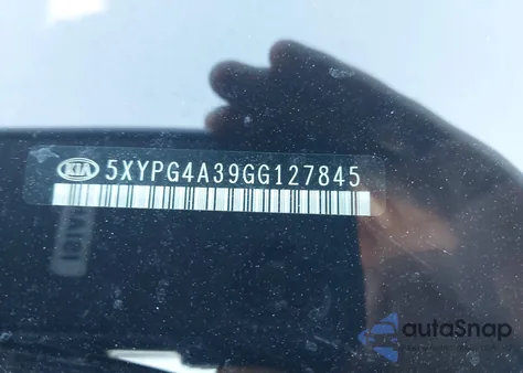 2016 Kia Sorento 2.4L Lx из США, поврежденный, VIN 5XYPG4A39GG127845